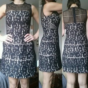 Aidan Mattox Sleeveless Lace Cocktail Dress (NWT)